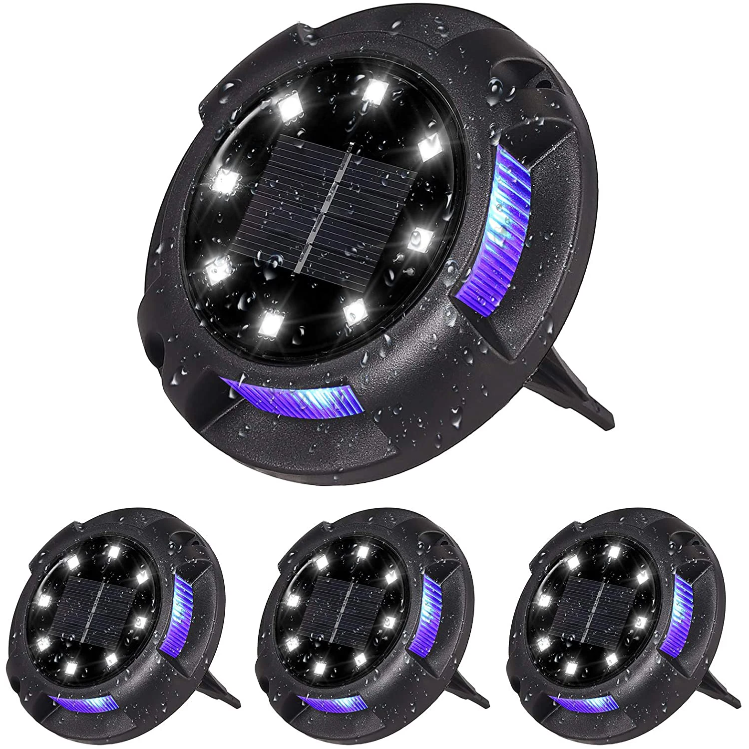 

Solar Ground Lights, LED Solar Garden Lamps, Outdoor Desk Lights Landscape Lighting for Lawn Patio Pathway Yard Floor Solar Lamp
