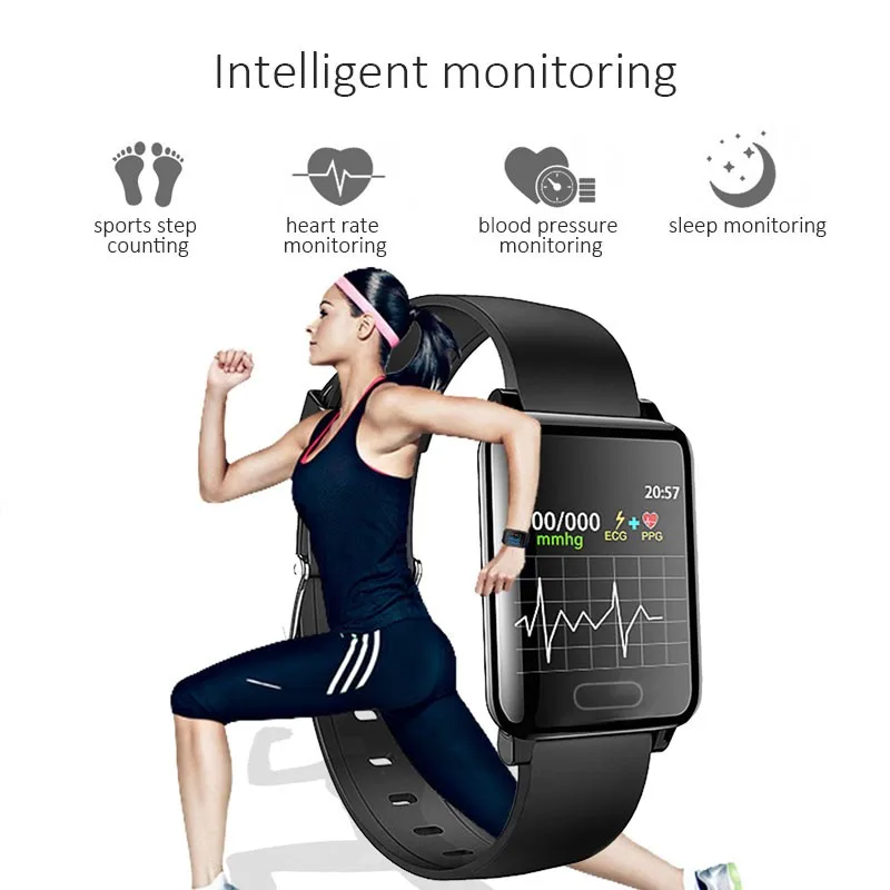 Мужские смарт часы с Bluetooth круглые водонепроницаемые спортивные WhatsApp для Android Ios