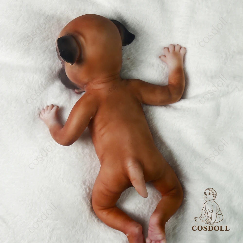 Mu&ntilde;ecas de beb&eacute; Reborn de 39CM y 1,75 kg, juguetes de silicona para ni&ntilde;os peque&ntilde;os, cuerpo completo s&oacute;lido, ni&ntilde;a traviesa, regalo de cumplea&ntilde;os #017-2