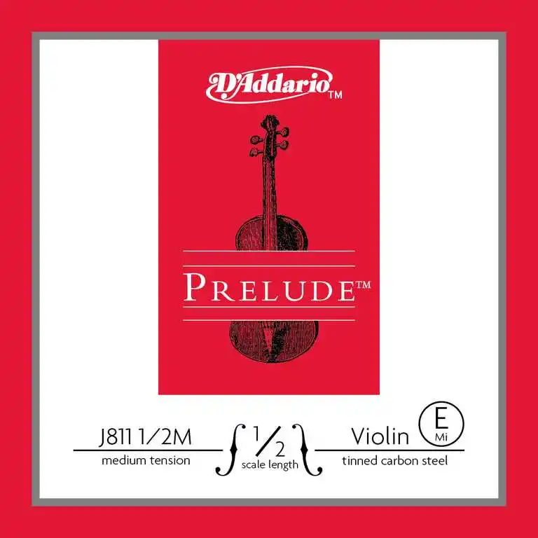 J811-1/2M Prelude Отдельная струна Е/Ми для скрипок 1/2 среднее D�rio | Спорт и