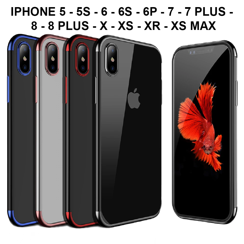 Гелевый Чехол из ТПУ силиконовый чехол для Iphone 5 5S 6 6s Plus 7 8 X XS XR Max 11 Pro 12 максм