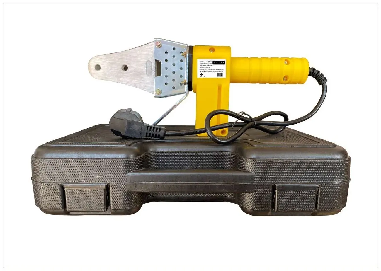 Plastic pipe welding machine Zitrek PlasticMaster PM-1000 Automat 051-4681 heat treatment instruments for work soldering iron Supplies Improvement