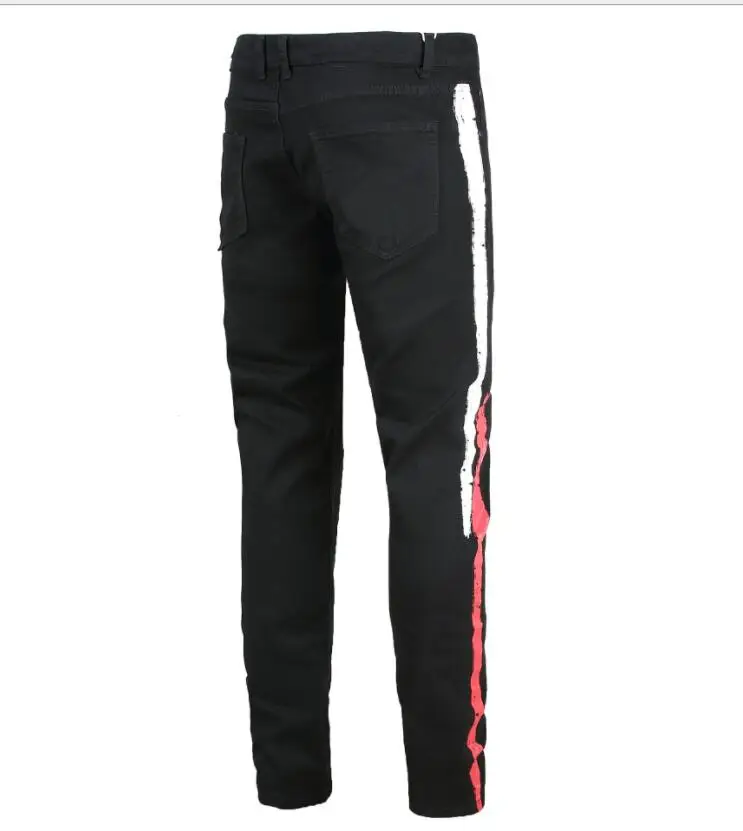 2021 New Men's Jean Homme Pantalon HIPHOP Jeans Pants Casual Classic Style Fashion Denim Trousers Male Black Blue Gray | Мужская