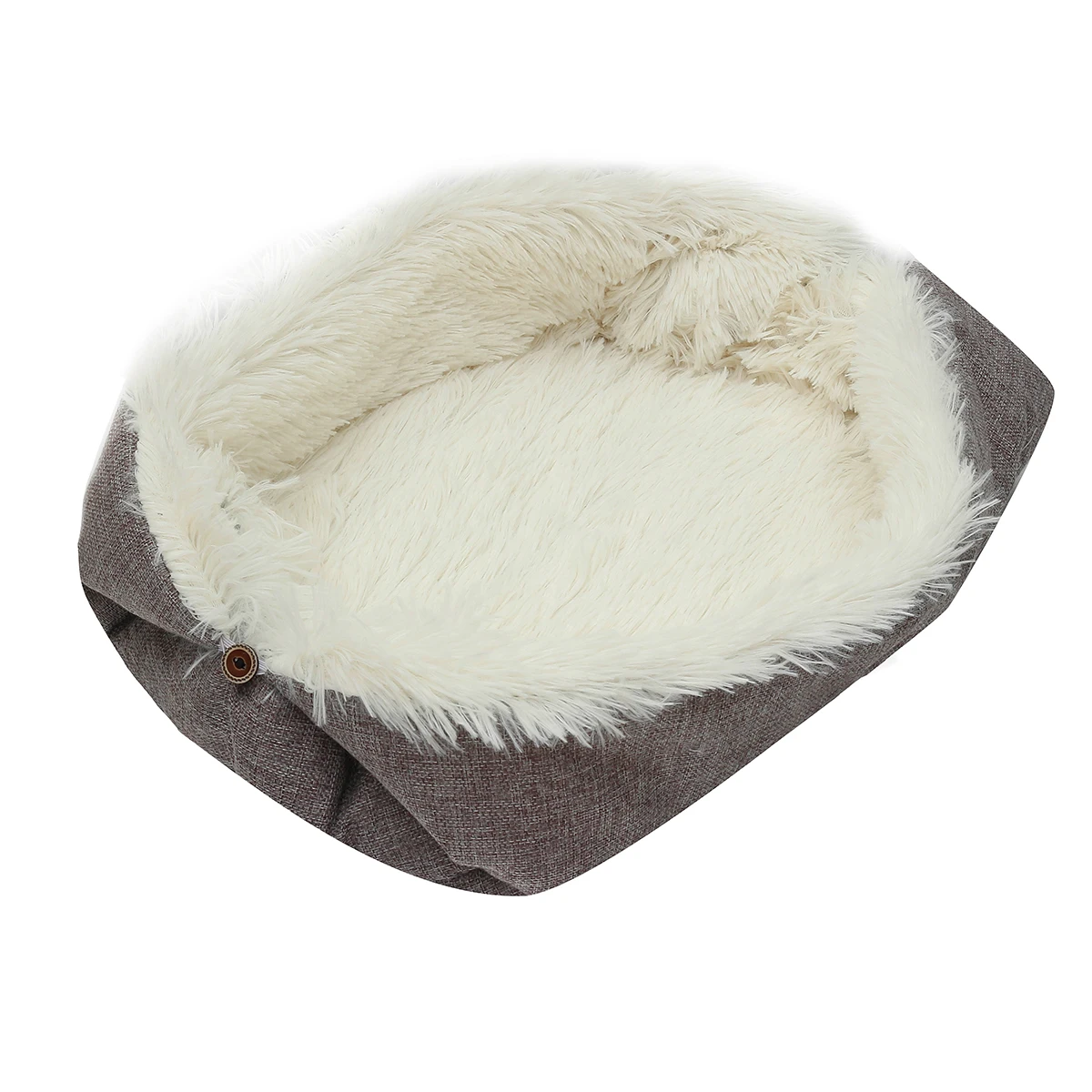 

2-IN-1 Dog Cat Bed Autumn & Winter Soft Fluffy Sofa Pet Plush Bed Warm Puppy Sleeping Pad Portable Pet Supplies Cat Supplies