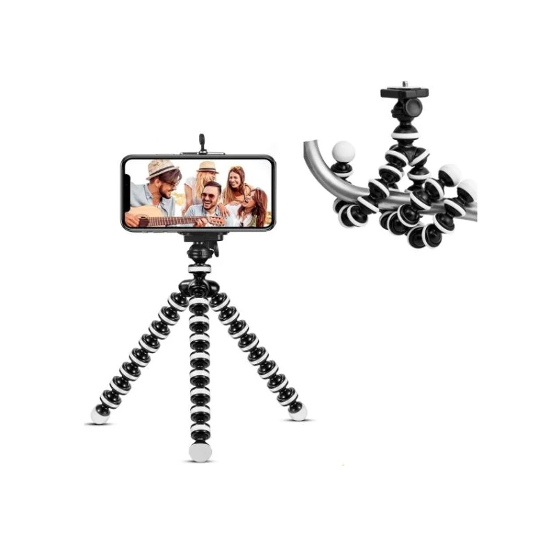 Гибкий штатив для телефона фото-видео техники Z-02 с гибкими ножками на шарнирах 25