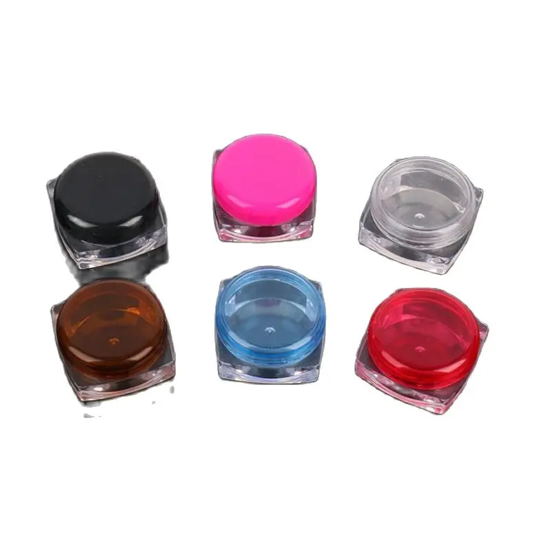 Пластиковый флакон 10 г банка для сыворотки глаз образец крема теней дизайна