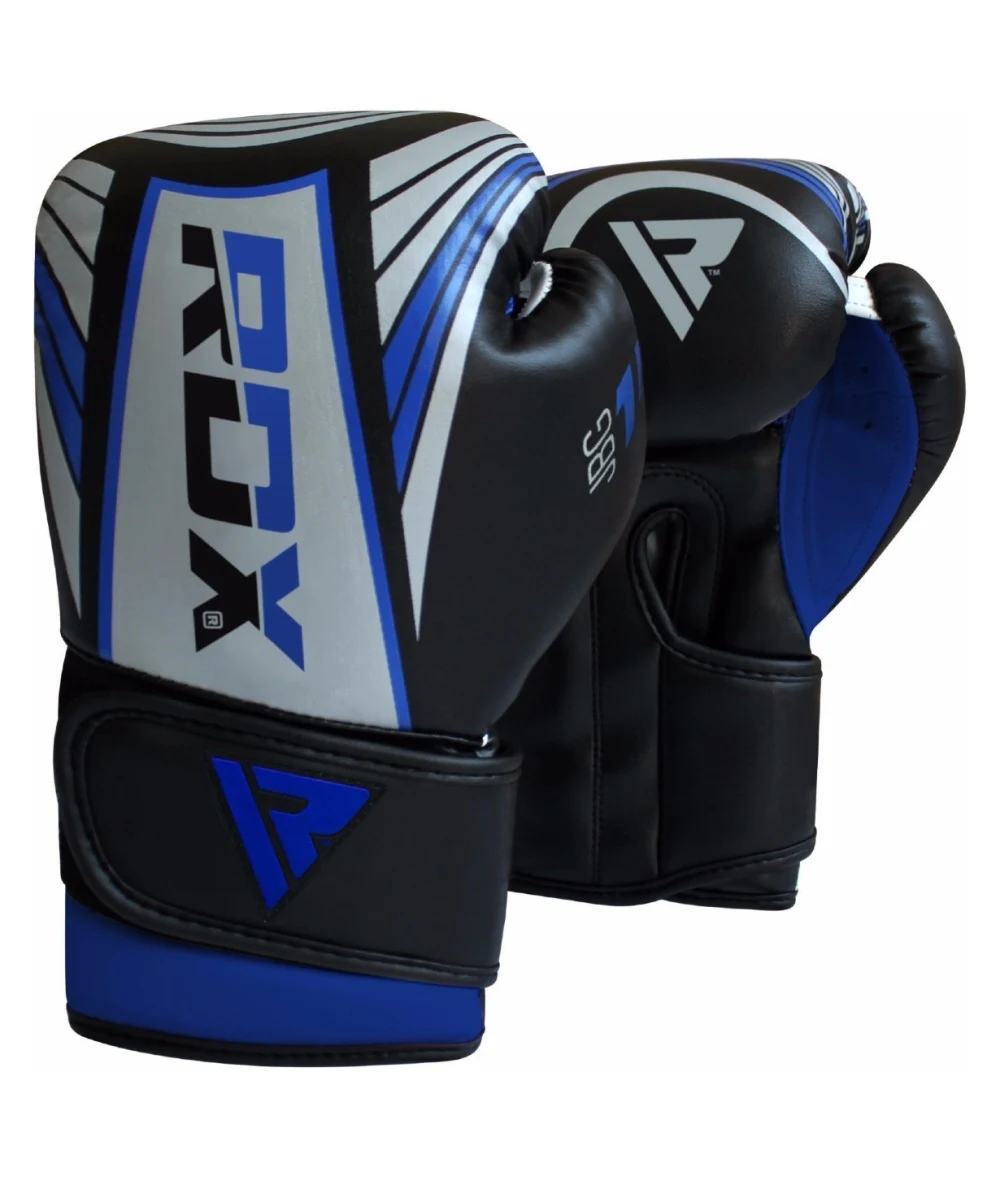 Перчатки боксерские KIDS JBG 1U SILVER/BLUE 6oz 6 oz| |