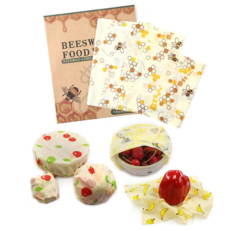 3 шт. многоразовая силиконовая пленка для пищевых продуктов сохраняющая свежесть