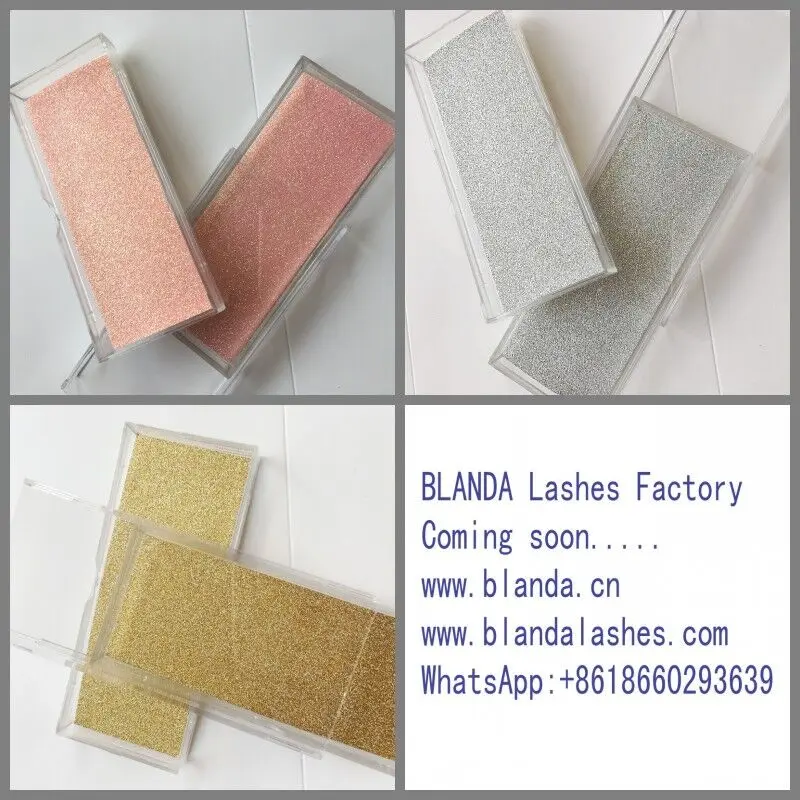 1000 шт. Индивидуальная коробка для упаковки ресниц оптовая продажа футляр коробки