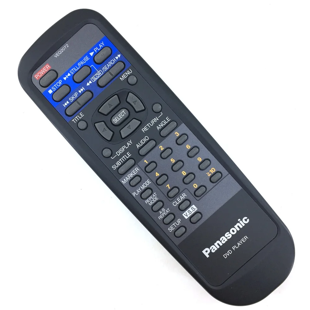 Пульт дистанционного управления для DVD-плеера PANASONIC VEQ2072 оригинал - купить по