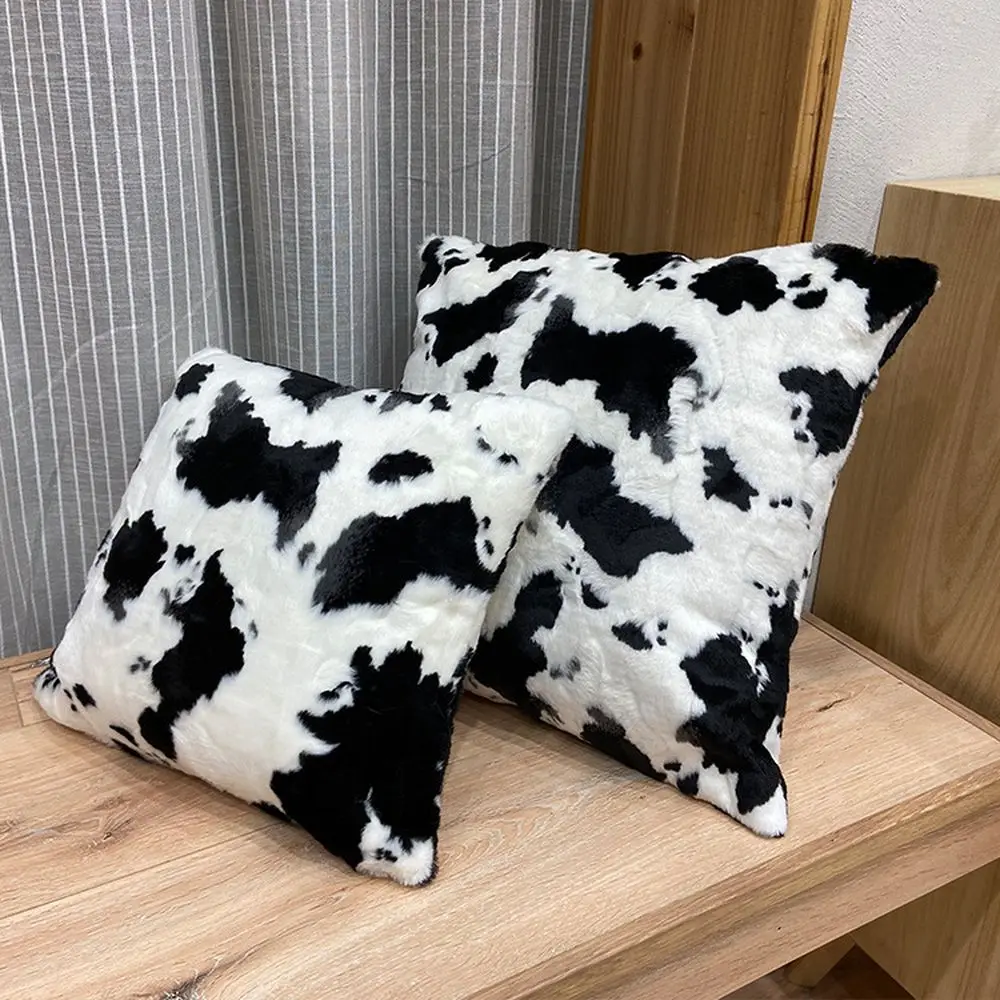 

Plush Cushion Cover 50X50 Pillow Covers Decorative For Safa Home Bedroom Large PillowCase Home Decor Luxury Cushion Cover 45x45