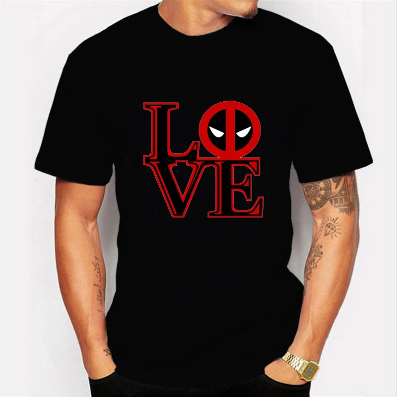 T Shirt 19 Футболка Харадзюку, футболка Дэдпул, повседневные короткие мужские топы с надписью I Am Unicorn, крутая Мужская одежда, уличная одежда, Camisetas Hombre - Цвет: T Shirt 19