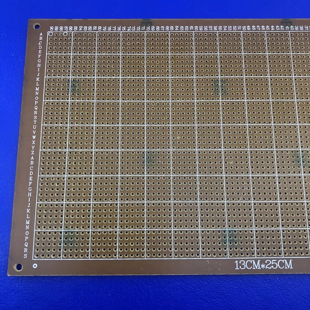 Лот 2 штуки Макетная печатная плата гетинакс 13х25 см 13*25 13 х 25 Односторонняя медь -