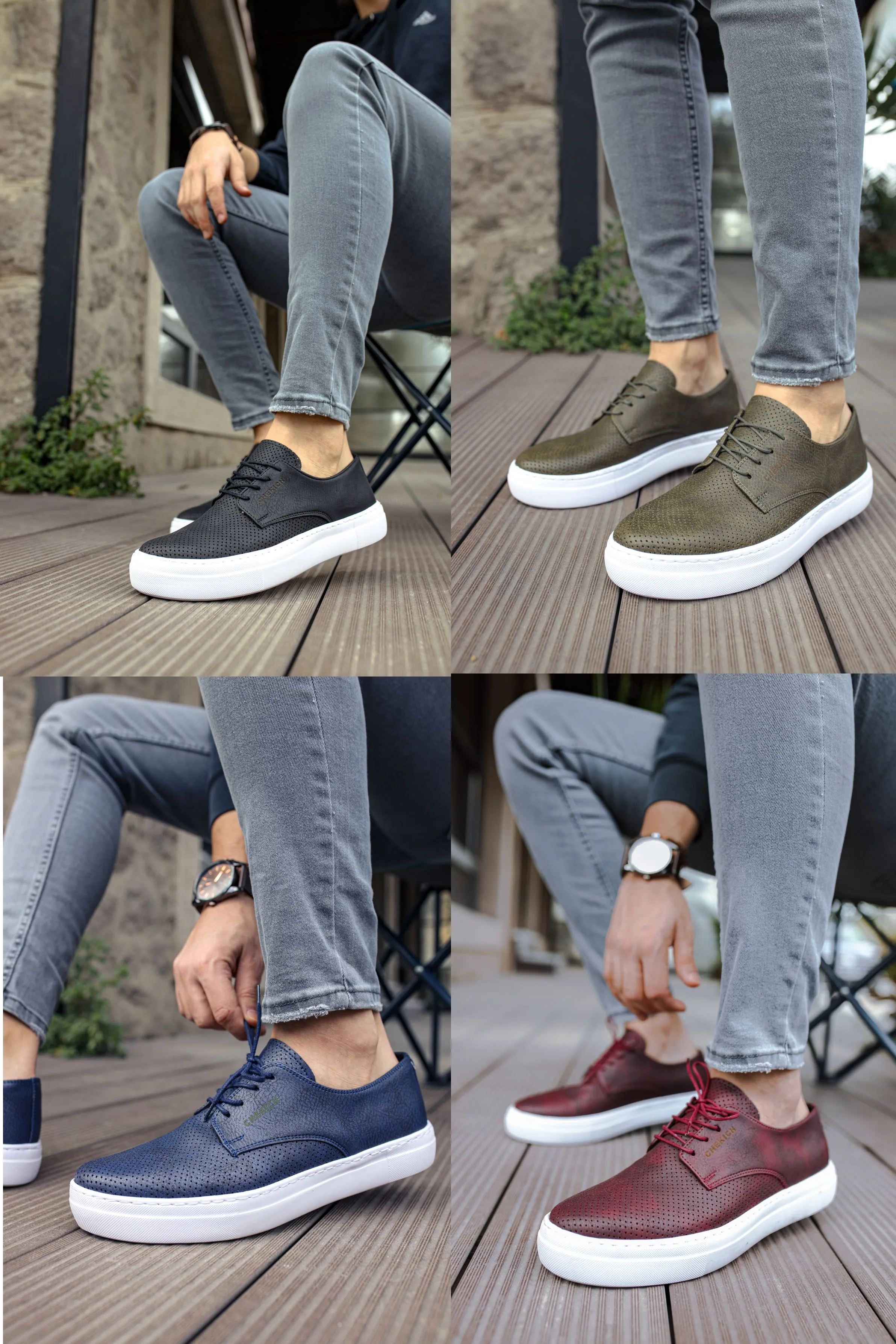 

Men's casual shoes Sneakers Men's sports shoes Breathable Pu Shake Shoes Casual Platform Sneakers Running Walking