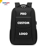 business backpack men study work travel laptop bagpack with usb pro custom logo backpacks 2022 new