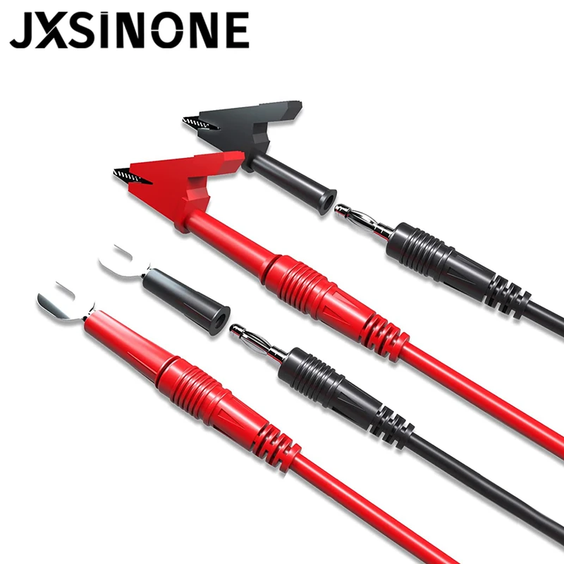 Набор наконечников для тестирования JXSINONE P1041B 1 м 4 мм штекер типа банан зажимы