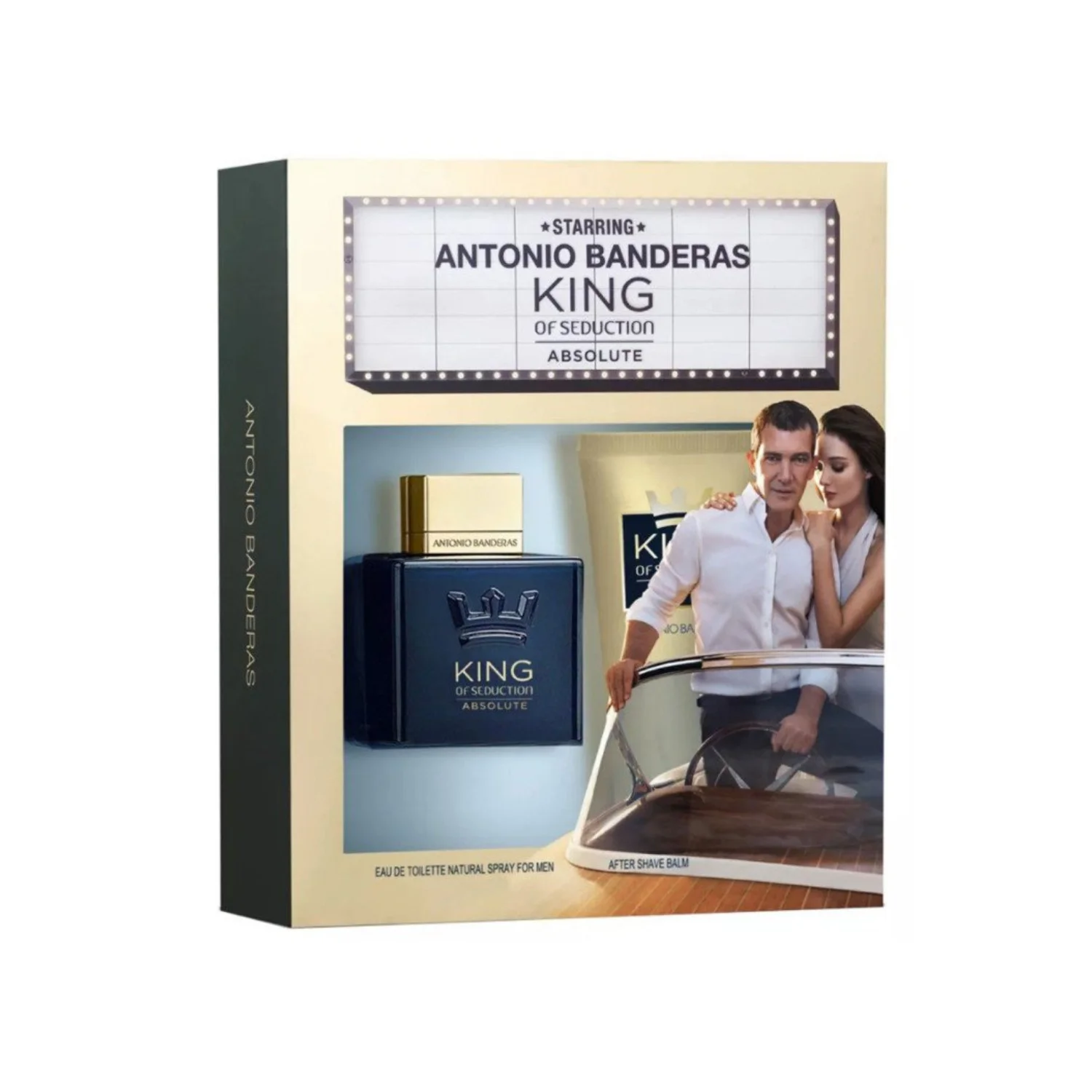 ANTONIO BANDERAS King Of Seduction Absolute Edt 100 ml + After Shave Lotion 100 ml Men's Perfume Set