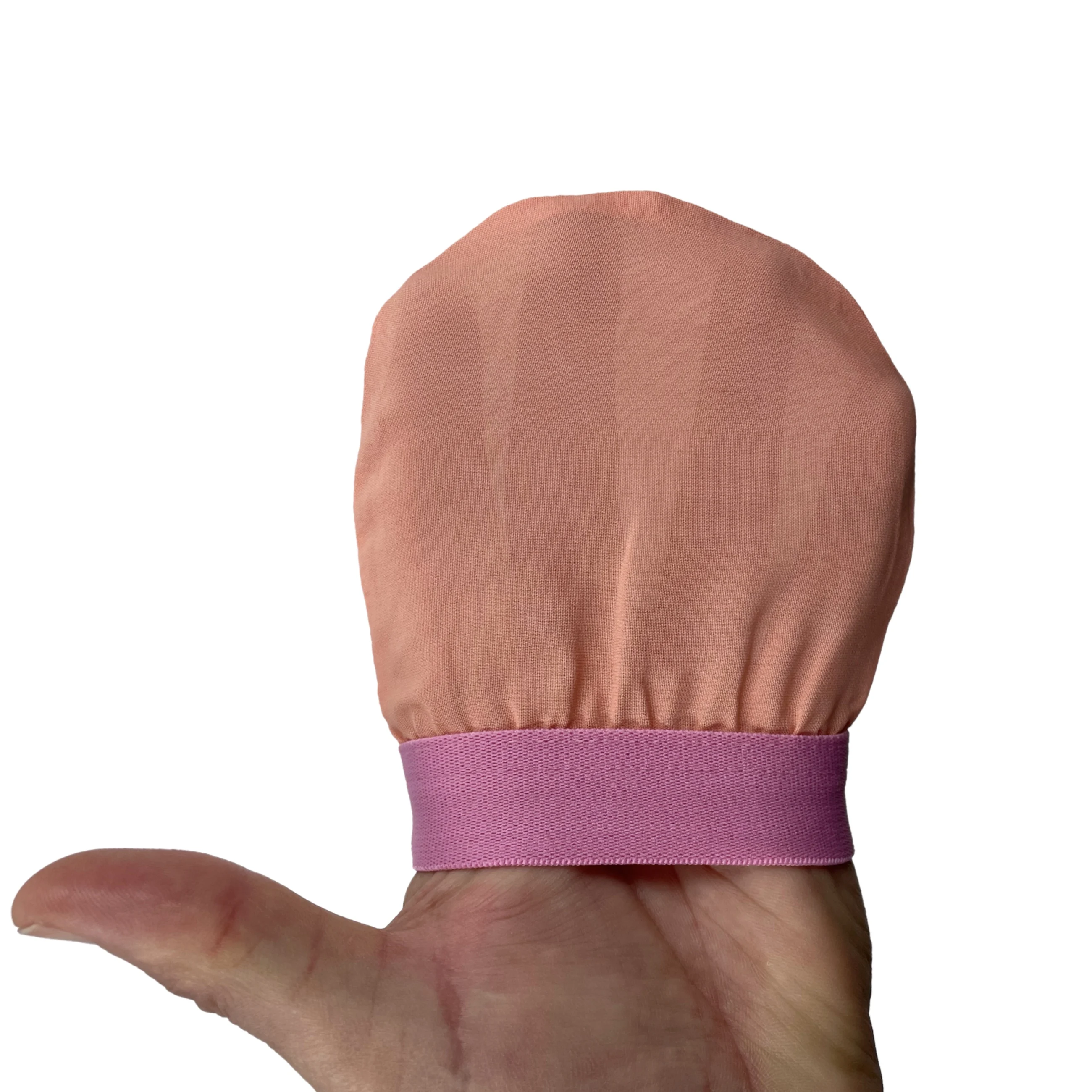 Прихватка для удаления загара шелковая искусственная кожа тела лица 2 в 1