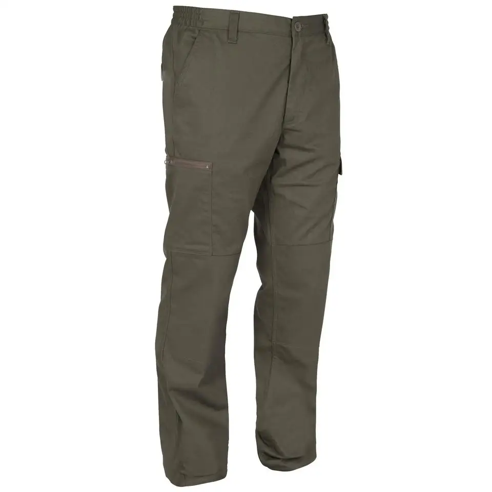 

MEN 'S PANTS HUNTING STEPPE 300 SOLOGNAC AUTUMN WINTER MOUNTAINEERING JUNGLE CAMPING HIKING BALIKCILIK FOR CASUAL GOOD QUALITY