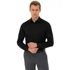 Pierre Cardin Black Slim Fit рубашка Добби 50240405-VR046