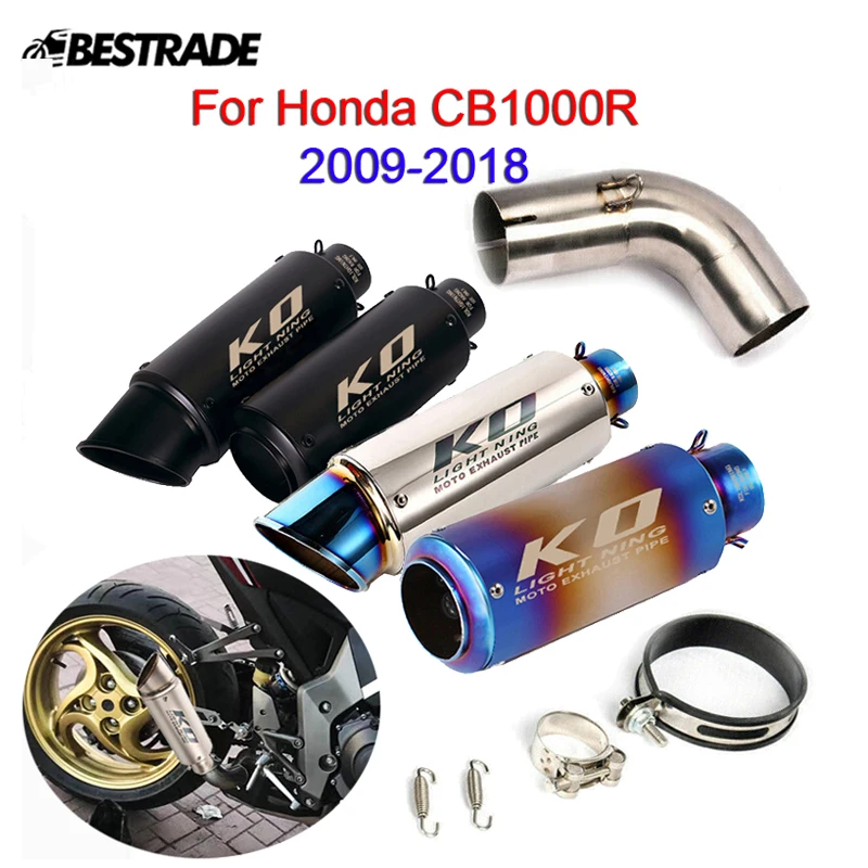 Выхлопная система для мотоцикла Honda CB1000R 2009-2018 51 мм глушитель труба среднее