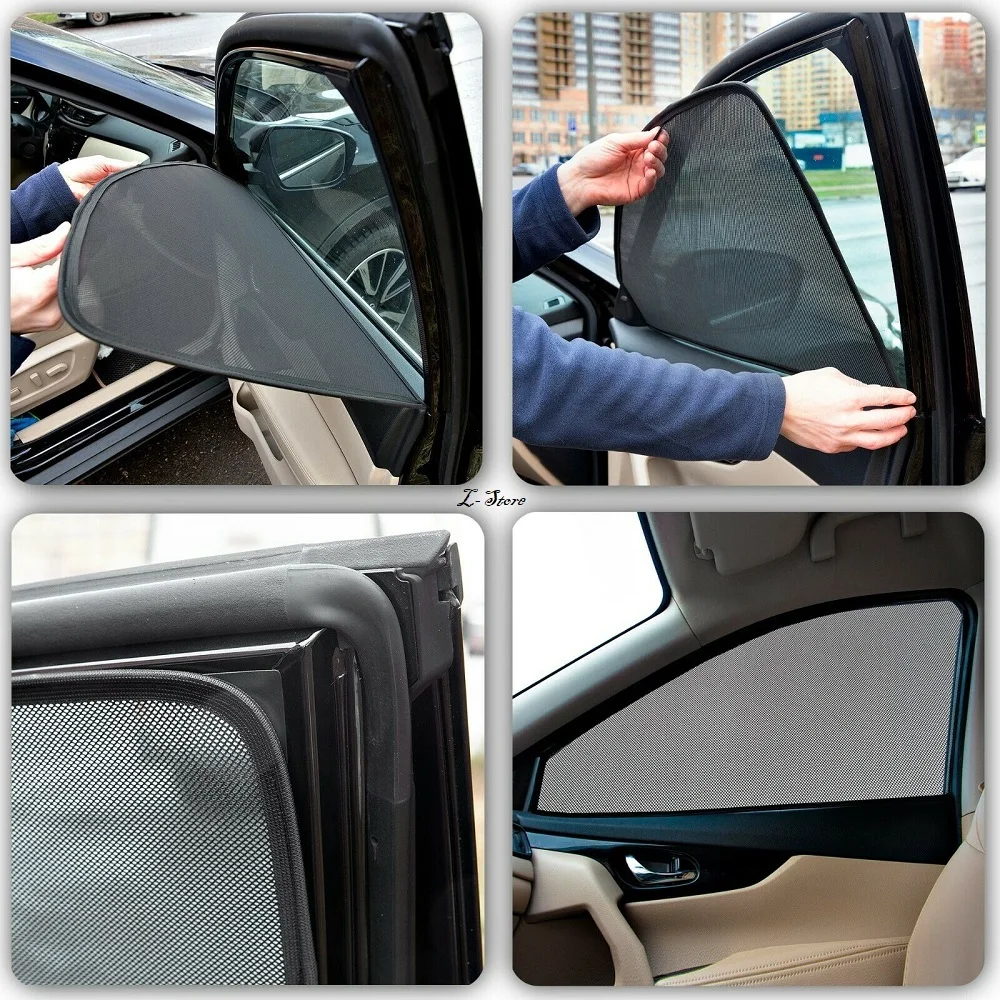 Car blinds on magnets frame Nissan Pathfinder III (2005-2010 2010-2014) &quotCobra tuning" |