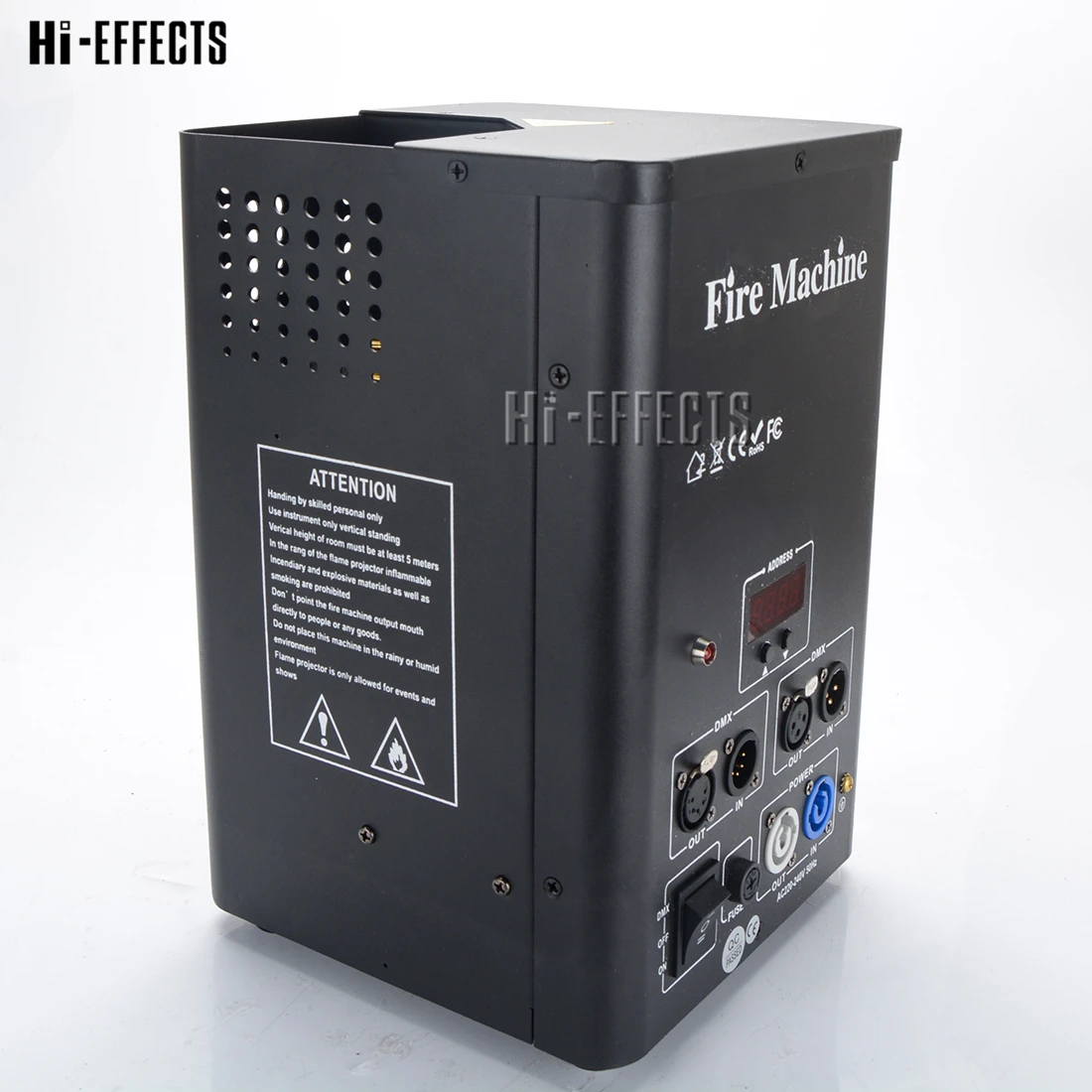 Сценическое оборудование для пламенной машины 2 шт./лот проектор пламени DMX