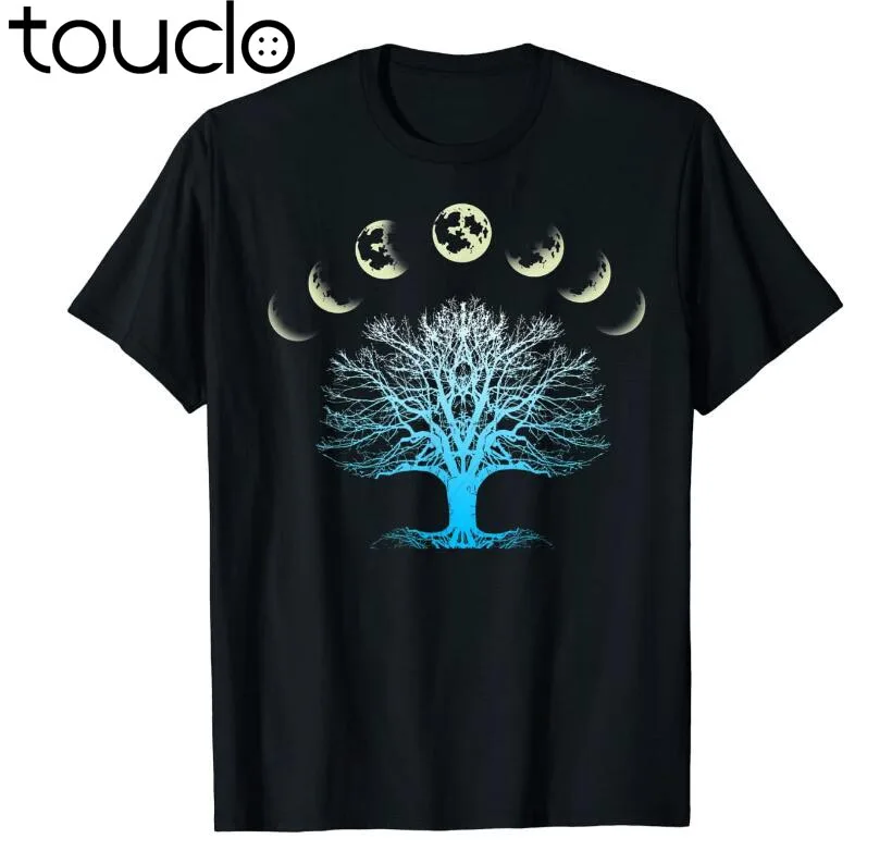 

Tree Of Life Spiritual Shirt Moonphases as Giftidea for Yoga T-Shirt
