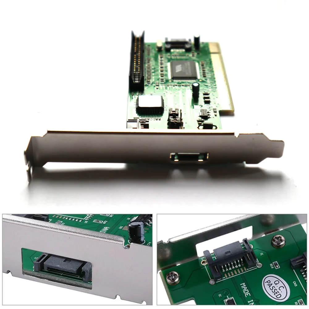 3 порта SATA + 1 IDE PCI контроллер адаптер RAID Card с кабелем SATA|port sata|ide pci controllerpci controller |