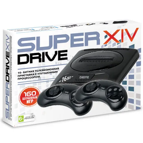 Игровая приставка SEGA 16bit SUPER DRIVE 14 (160 in 1)|Игровые консоли| |