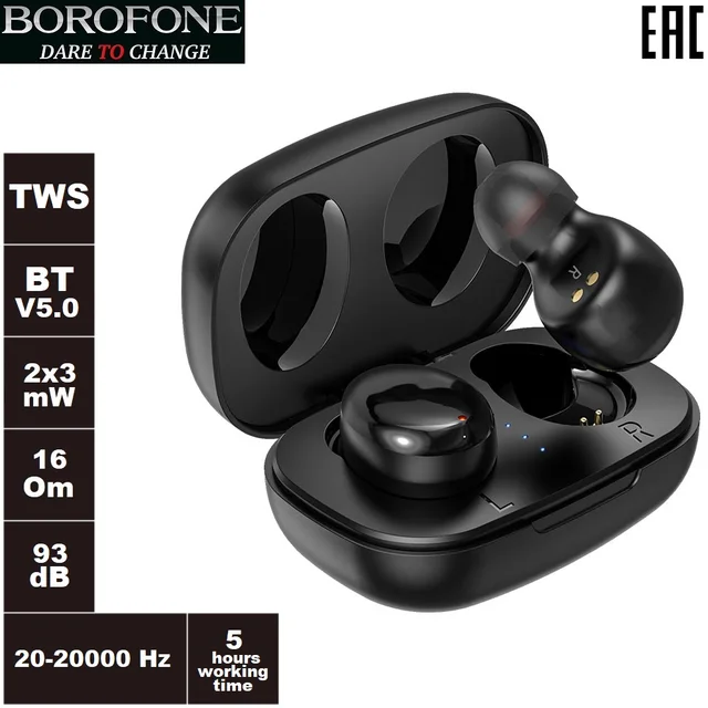 TWS Bluetooth гарнитура BOROFONE BE35 