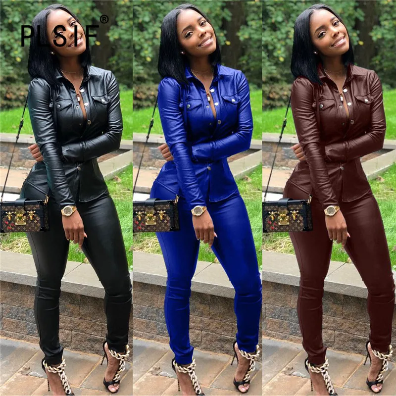 Простые однотонные женские спортивные костюмы с круглым вырезом и длинным