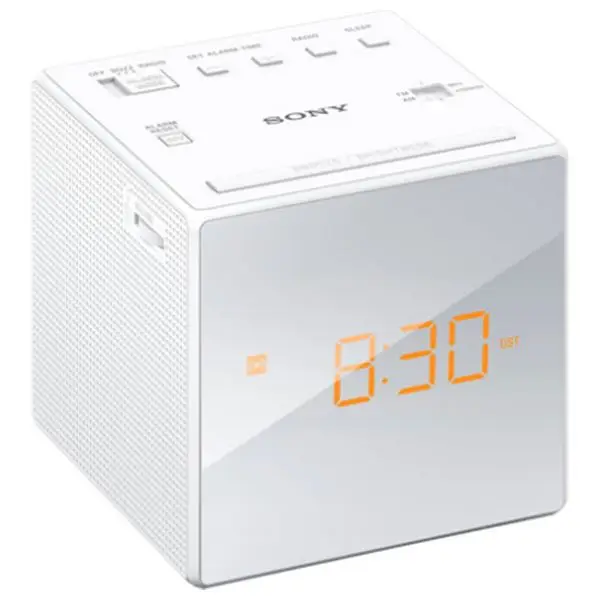 Часы радио Sony ICFC1W LED белый|Радиоприёмники| |
