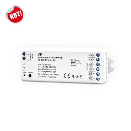 4CH 3A ресивер напряжения постоянного тока RF 2 4G VP|Контролеры RGB| |