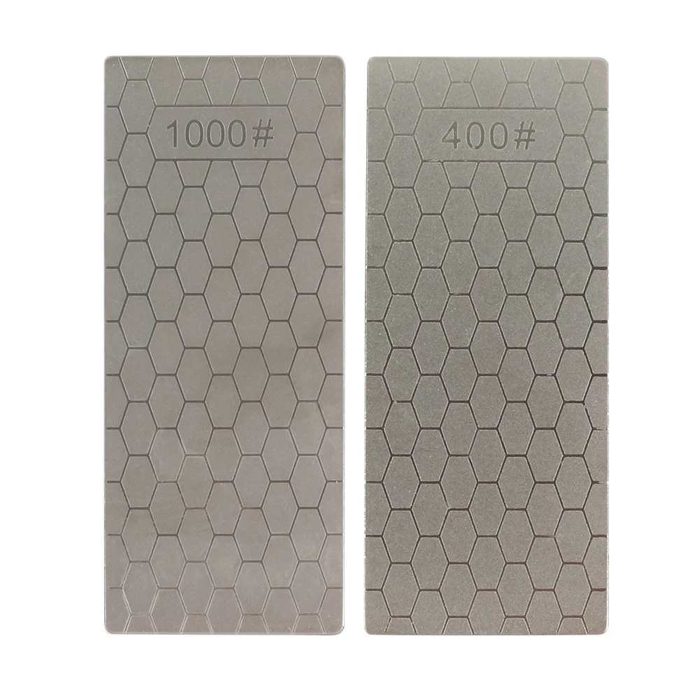 Алмазный нож точильный камень 400#1000# точилка для ножей ультра-тонкая ячеистая поверхность точильный камень резец набор инструментов