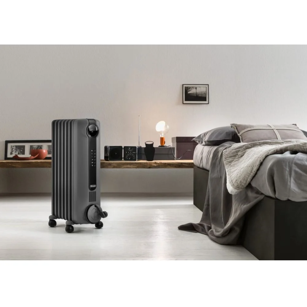 Радиатор масляный DeLonghi TRRS0715E.G|Электрические нагреватели| |