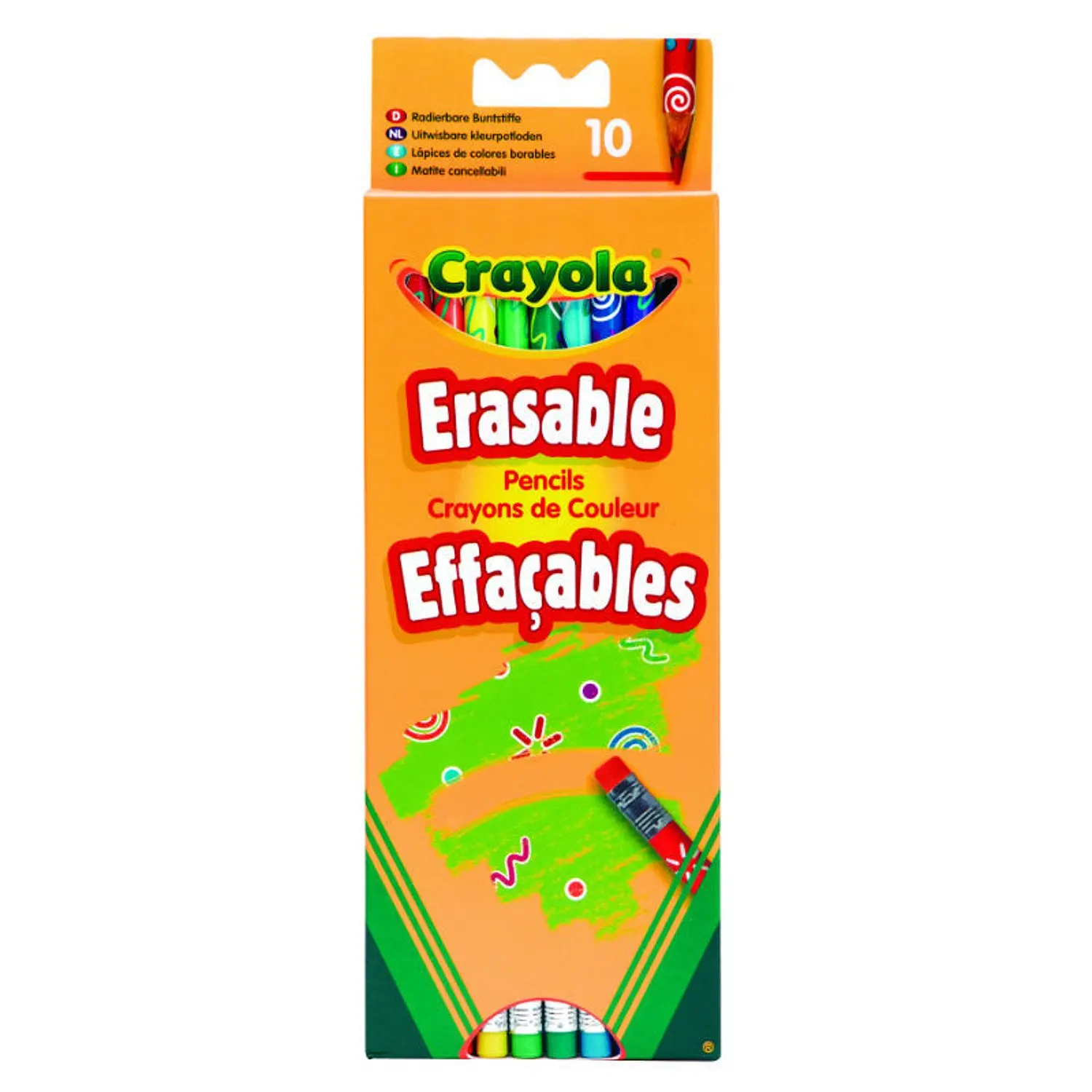 Карандаши цветные Crayola 10шт | Канцтовары для офиса и дома