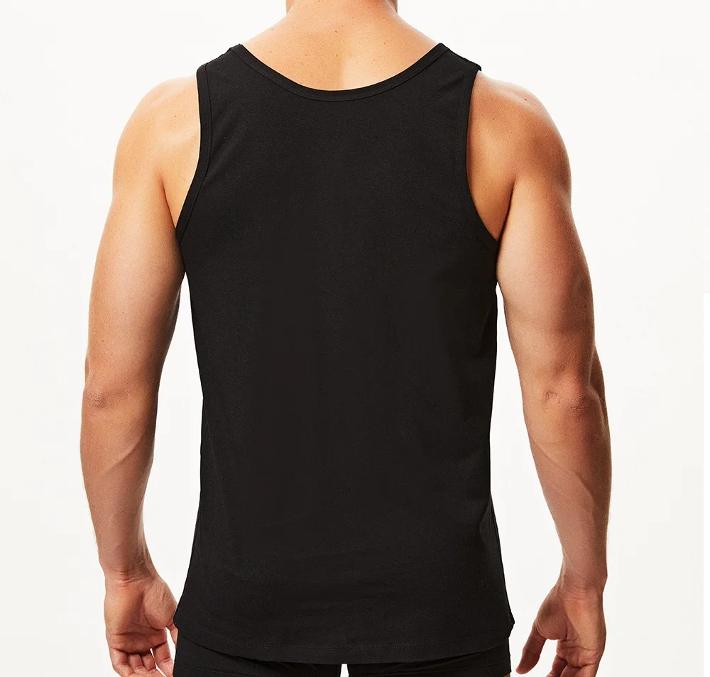 

Male 100 Cotton Single Jersey Fabric Undershirt, Thick Straps, White, Black, Gray Color Body Tank Tops 2021 Sport Model Made in Turkey, New Bodysuit Singlet Mesh Shirt Apparel Hombre Camisetas Sheer Sleeveless