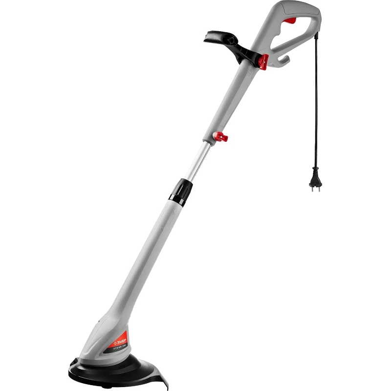 Триммер электрический ЗУБР ЗТЭ 25 380 с нижним двигателем ш/с 250 мм леска 6*1 2