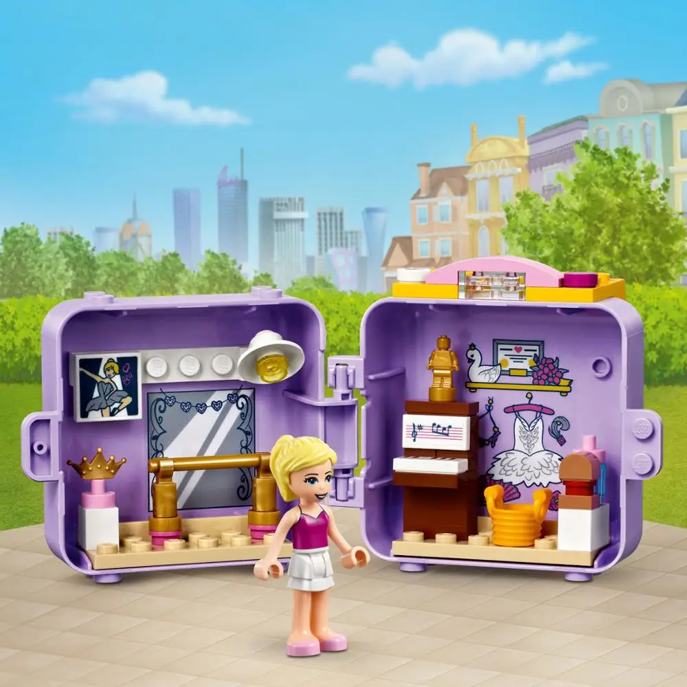 Designer Lego Friends 41670 кьюб ballet стефани lego constructors gifts for children a gift girls toys with men games dolls |