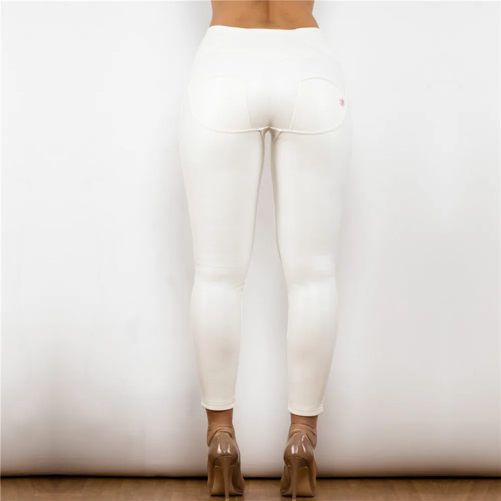 Shascullfites Gym And Shaping Pants Faux Leather Women Plus Size White Sports Pants Fleece Lined High Rise Thermal Leggings