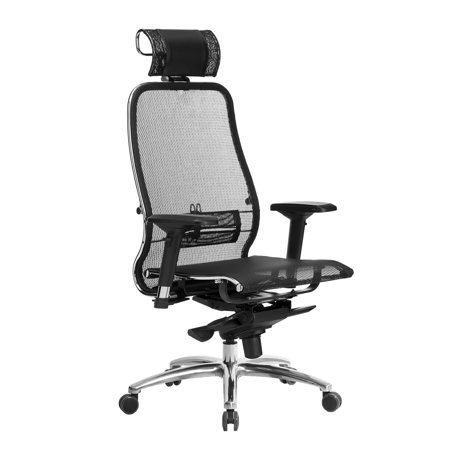 Кресло Метта SAMURAI S 3-04 Черный - удобнейшее игровое и компьютерное кресло. Всё