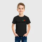 Детская футболка хлопок Сборная Португалии - Криштиану Роналду 7