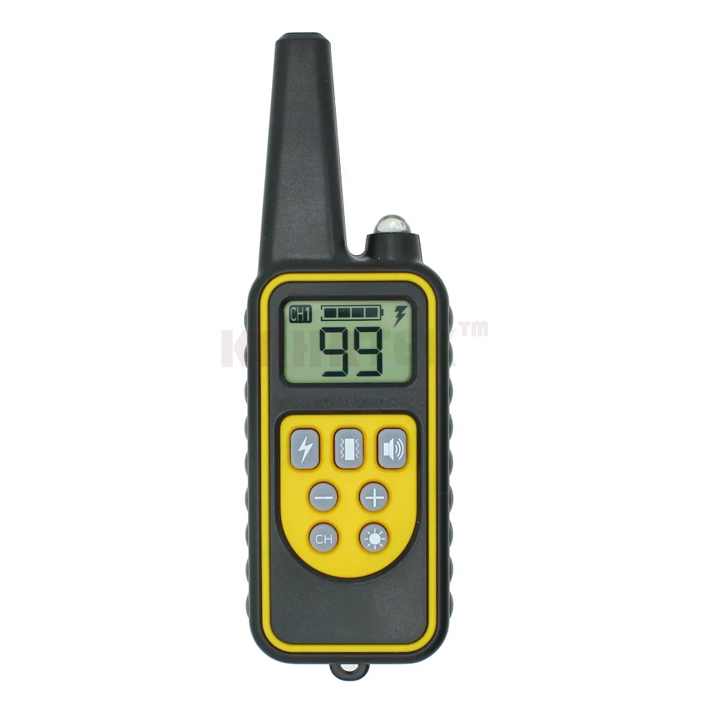 Ошейник для собак с дистанционным управлением водонепроницаемый перезаряжаемый