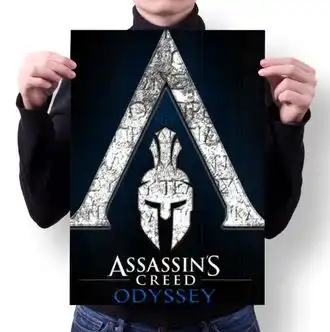 Плакат Ассасин Крид, Assassin&#039;s Creed №11, А4