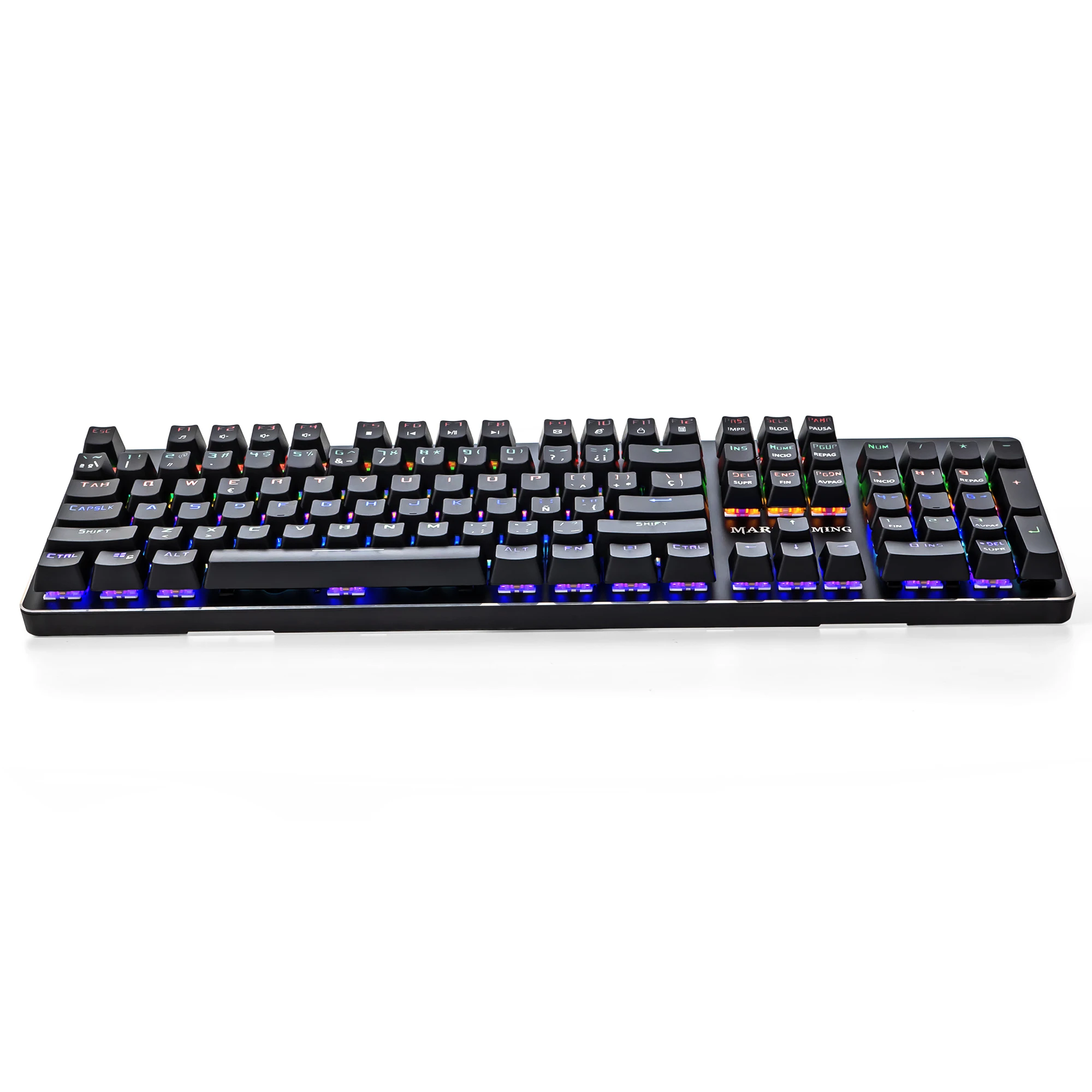Игровая клавиатура Mars Gaming MK4 Механическая игровая RGB-поток защита от фиктивных