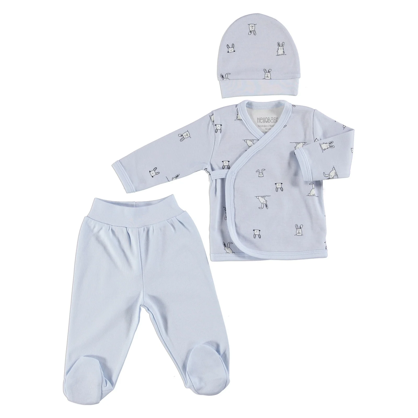 Ebebek HelloBaby/детский спортивный костюм Штаны для новорожденных Леггинсы Больница