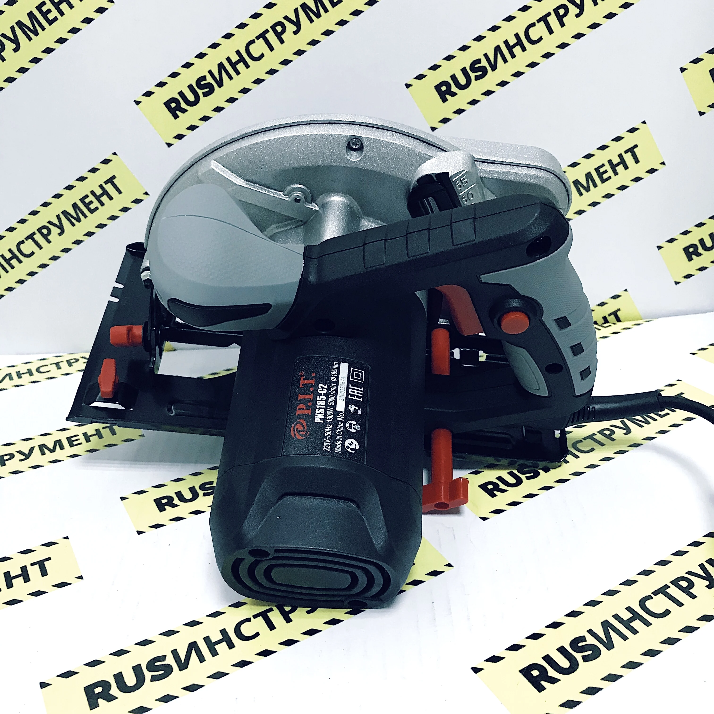 Пила циркулярная P.I.T. PKS185-D1 /// 1250 ВТ 5000 ОБ/МИН 185 ДИСК | Инструменты
