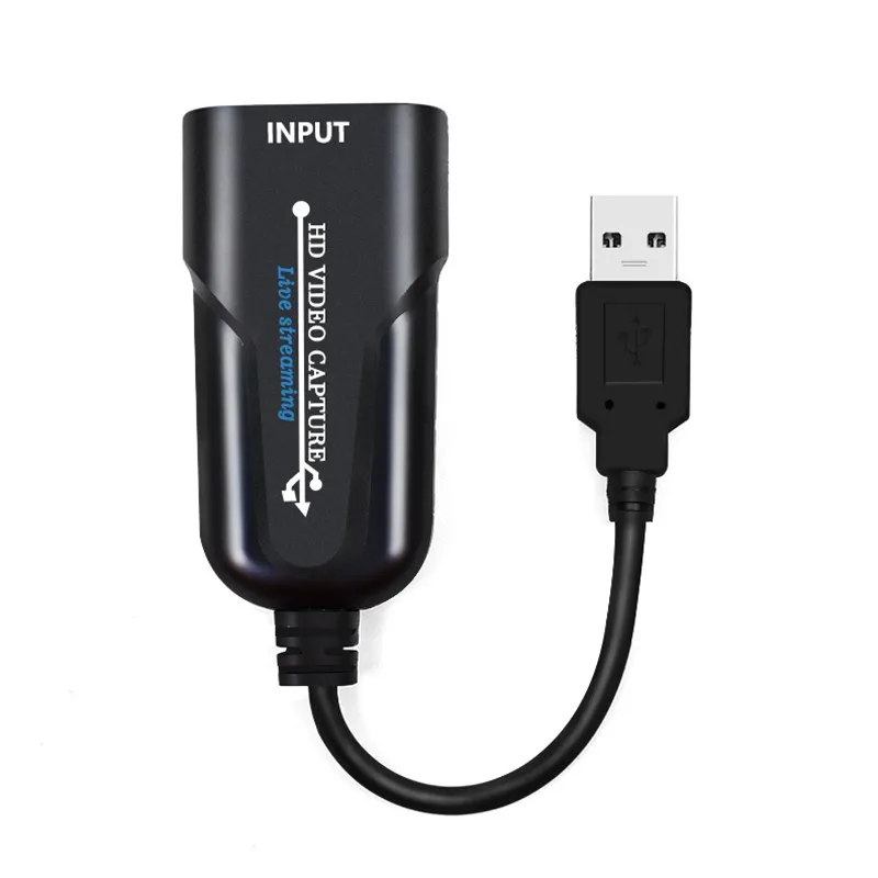 Карта захвата игры USB 2 0 HDMI 1080P placa de video Портативный надежный потоковый адаптер для