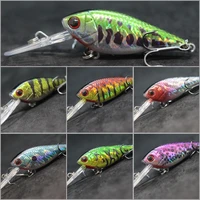 wlure 7g 5cm lightweight deep water diver 3 4 meters tight and fast wobble epoxy coating treble hooks crankbait lure c549